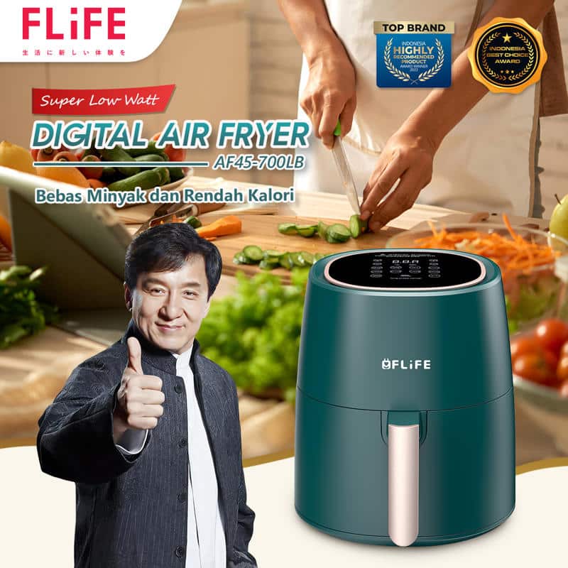 FLIFE AF45-700LB Digital Air Fryer 4.5L - Super Low Watt