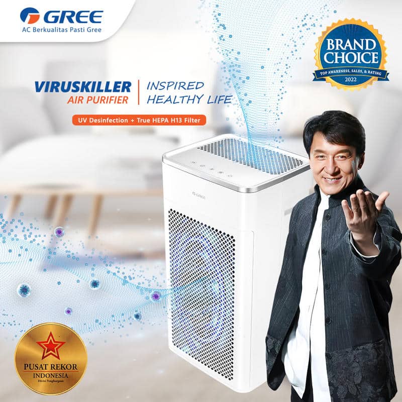 GREE Virus Killer Air Purifier GCF-200AANA - Original dan Bergaransi