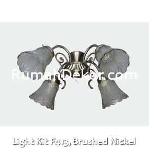 Light Kit F413, Brushed Nickel