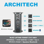 ARCHITECH MJ02 Lifting Socket Stop Kontak Meja | Pop Up Socket Meja Tanam | Hidden Desk Power Socket | Stop Kontak Meja Kantor Modern - RumahDekor.com