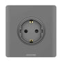 ARCHITECH V20-C18 Stop Kontak 16A 2P+E SNI | Stop Kontak Listrik Premium | White Black Gold Brown Grey - RumahDekor.com