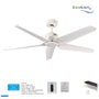 Ecolux 52IN Sakura Ceiling Fan | Kipas Plafon Elegan Angin Sejuk Hemat Listrik - RumahDekor.com
