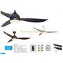 Ecolux Soka Ceiling Fan 46 / 52 Inch – Premium Motor, Putaran Stabil, Elegan & Tahan Lama - RumahDekor.com