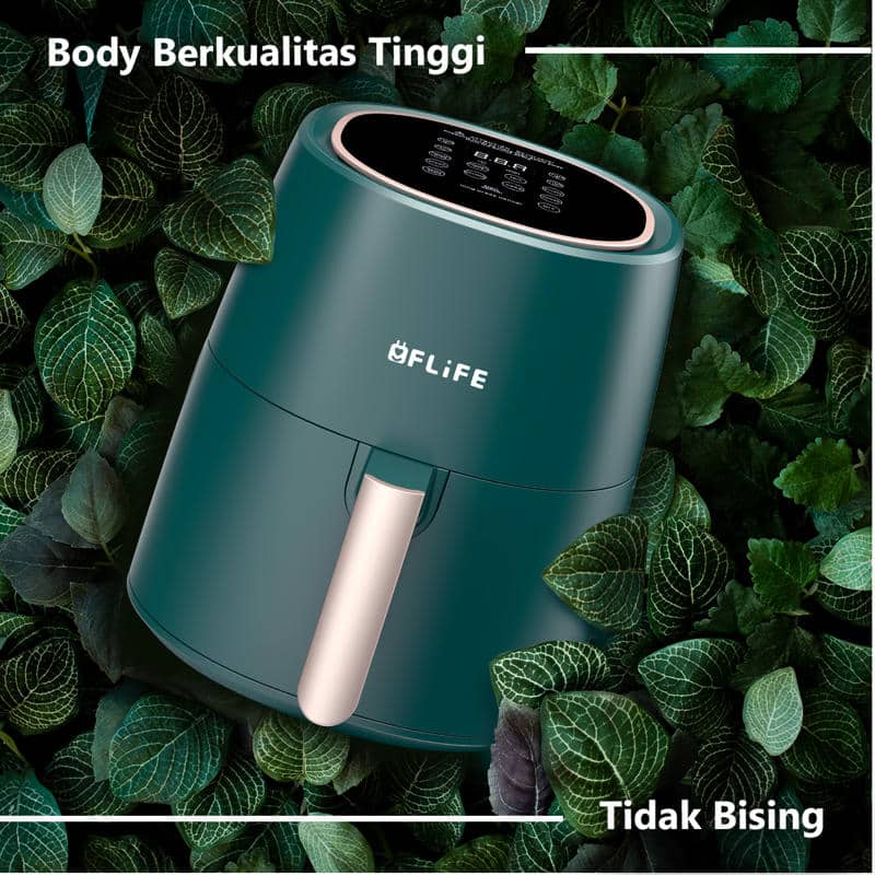 FLIFE AF45-700LB Digital Air Fryer 4.5L - Super Low Watt - RumahDekor.com