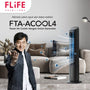 Flife Tower Air Cooler GTA-ACOOL4 Original dan Bergaransi - Hitam - RumahDekor.com