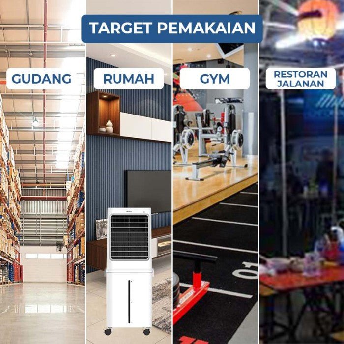 GREE GCA-ACOOL60 - Air Cooler Kapasitas 60 L - Penyejuk & Humidifier - RumahDekor.com