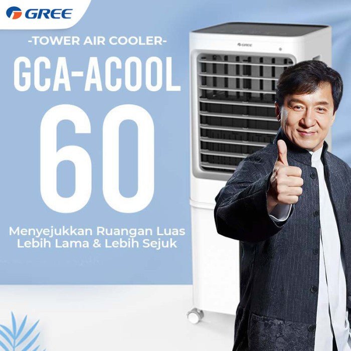 GREE GCA-ACOOL60 - Air Cooler Kapasitas 60 L - Penyejuk & Humidifier - RumahDekor.com