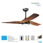 Kipas Angin Plafon Ecolux 56 Inch SAGA – Kipas Gantung Hemat Listrik, Motor Halus & Angin Kencang - RumahDekor.com
