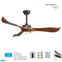 Kipas Angin Plafon Ecolux AKASIA 52 Inch – Ceiling Fan Gantung Elegan, Motor Kuat & Hemat Listrik - RumahDekor.com