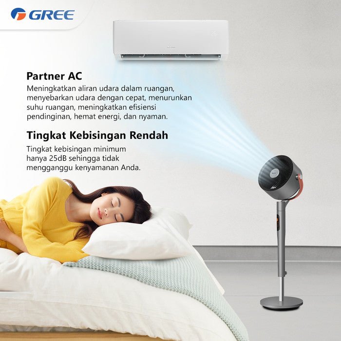 Luxury Air Circulation Fan dengan Teknologi Ion Plasma, Kipas Angin Mewah Gree GCF CIRCOOL14L - RumahDekor.com