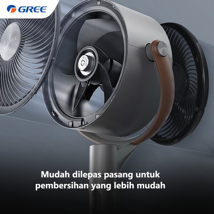 Luxury Air Circulation Fan dengan Teknologi Ion Plasma, Kipas Angin Mewah Gree GCF CIRCOOL14L - RumahDekor.com