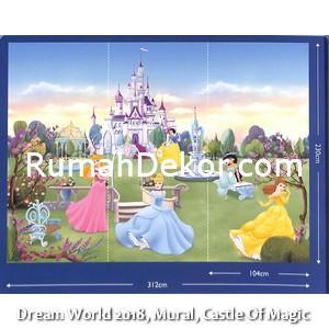 Dream World 2018, Mural, Castle Of Magic