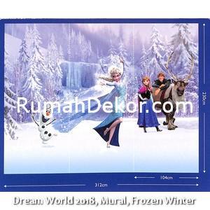 Dream World 2018, Mural, Frozen Winter