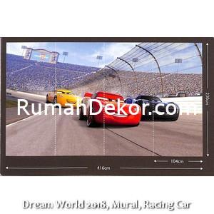 Dream World 2018, Mural, Racing Car