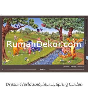 Dream World 2018, Mural, Spring Garden