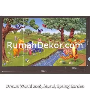 Dream World 2018, Mural, Spring Garden