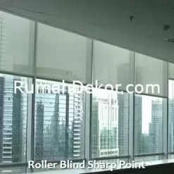 Roller Blind Sharp Point