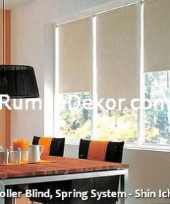Roller Blind, Spring System - Shin Ichi