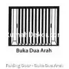 Folding Door - Buka Dua Arah