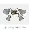 Light Kit F413, Antique Brass