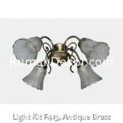 Light Kit F413, Antique Brass