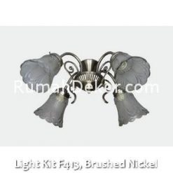 Light Kit F413, Brushed Nickel
