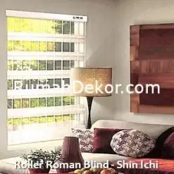 Roller Roman Blind - Shin Ichi