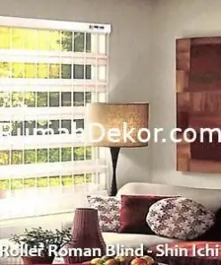 Roller Roman Blind - Shin Ichi