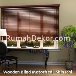 Wooden Blind Motorized - Shin Ichi