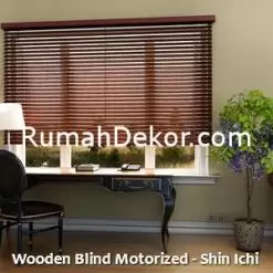 Wooden Blind Motorized - Shin Ichi