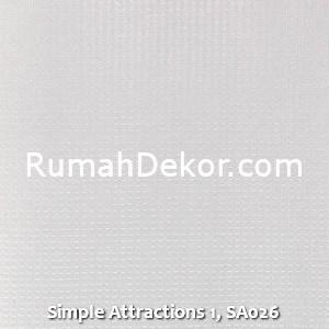 Simple Attractions 1, SA026