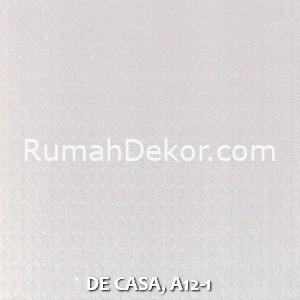 DE CASA, A12-1