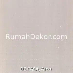 DE CASA, A12-2