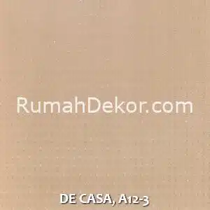 DE CASA, A12-3