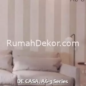 DE CASA, A6-3 Series