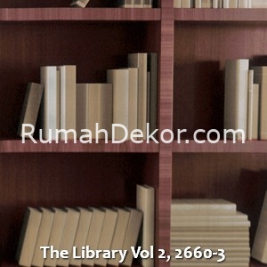 The Library Vol 2, 2660-3