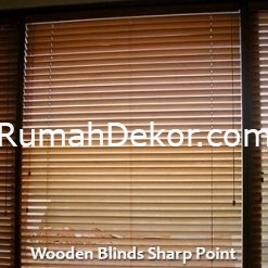 Wooden Blinds Sharp Point