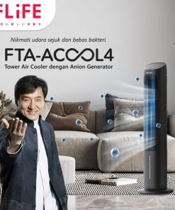 Flife Tower Air Cooler GTA-ACOOL4 Original dan Bergaransi - Hitam