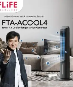 Flife Tower Air Cooler GTA-ACOOL4 Original dan Bergaransi - Hitam