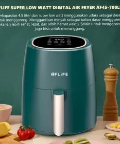 Alternative view of FLIFE AF45-700LB Digital Air Fryer 4.5L - Super Low Watt